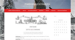 Desktop Screenshot of pfarrverband-dietramszell.de